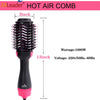 4-in-1 Professional Hot Air Brush – Hair Dryer, Straightener, Curler & Volumizer with Ceramic Coating