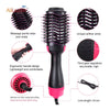 4-in-1 Professional Hot Air Brush – Hair Dryer, Straightener, Curler & Volumizer with Ceramic Coating