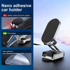 Ultra-Slim 360° Magnetic Folding Car Phone Mount – Universal Nano-Adhesive Holder