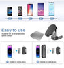 Ultra-Slim 360° Magnetic Folding Car Phone Mount – Universal Nano-Adhesive Holder