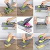 16-in-1 Vegetable Chopper, Slicer & Dicer with Colander Basket – Heavy-Duty Kitchen Food Cutter for Onion, Potato, Carrot & More