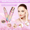 2-in-1 Electric Eyebrow Trimmer and Facial Hair Shaver for Women – Rechargeable Precision Hair Remover