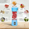 Portable USB Rechargeable Smoothie Blender – 400ml Mini Juicer for Travel, Office & Home